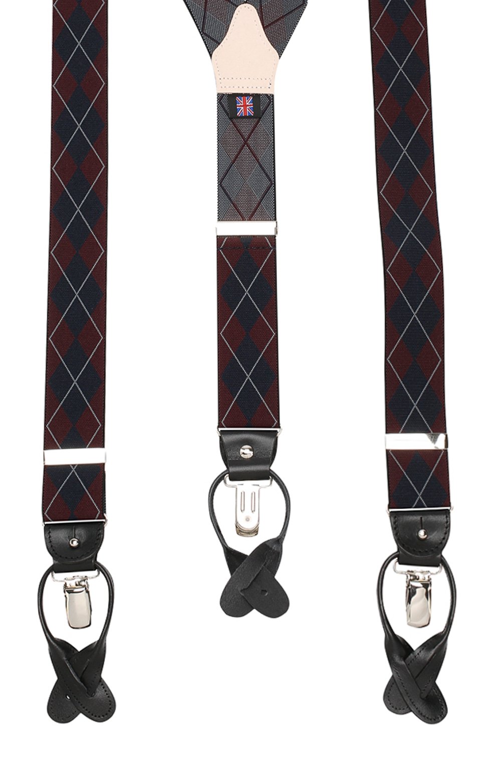 Подтяжки с кожаной отделкой ALBERT THURSTON, арт. 9/2330, фото 2