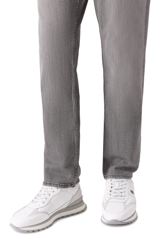 Кожаные кроссовки Newport Bogner 12621415 Белый  12621415 Фото 3