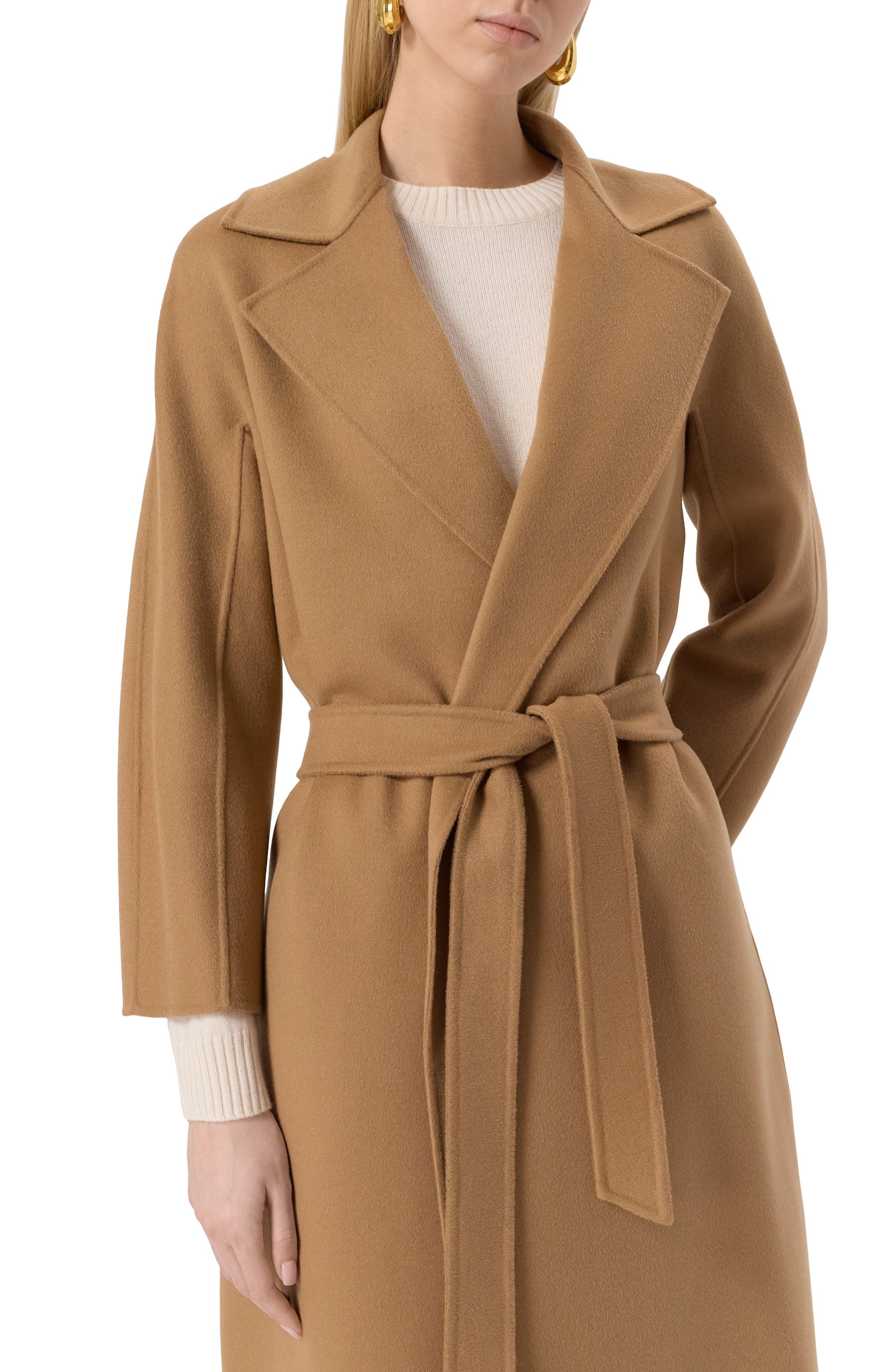 Шерстяное пальто MAX MARA STUDIO, арт. CLES, фото 5