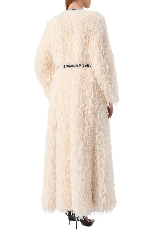 Шуба Giambattista Valli 25FWSVCA8009/82MAP Кремовый  25FWSVCA8009/82MAP Фото 4