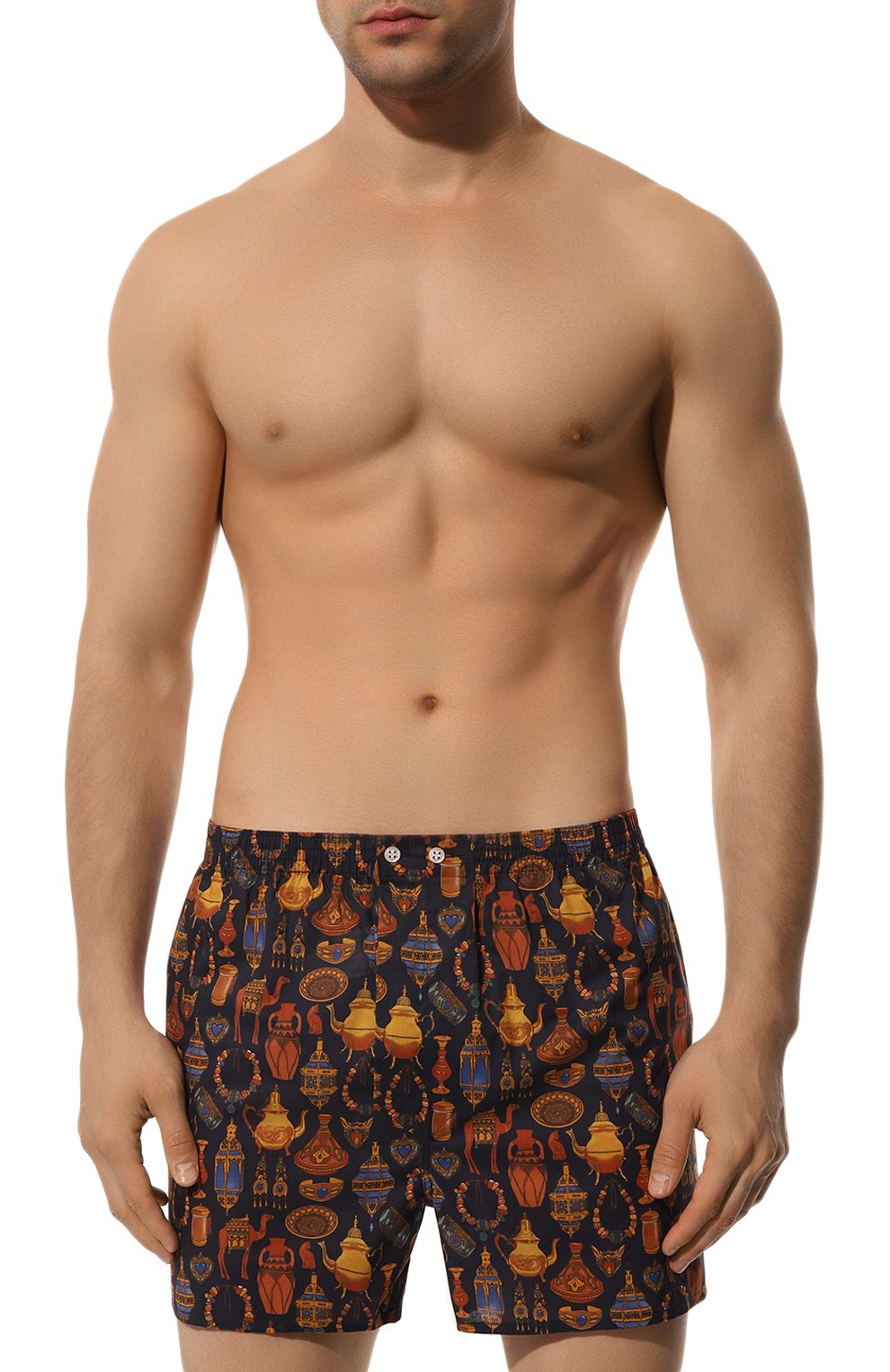 Хлопковые боксеры DEREK ROSE, арт. 6000-LEDB071, фото 2