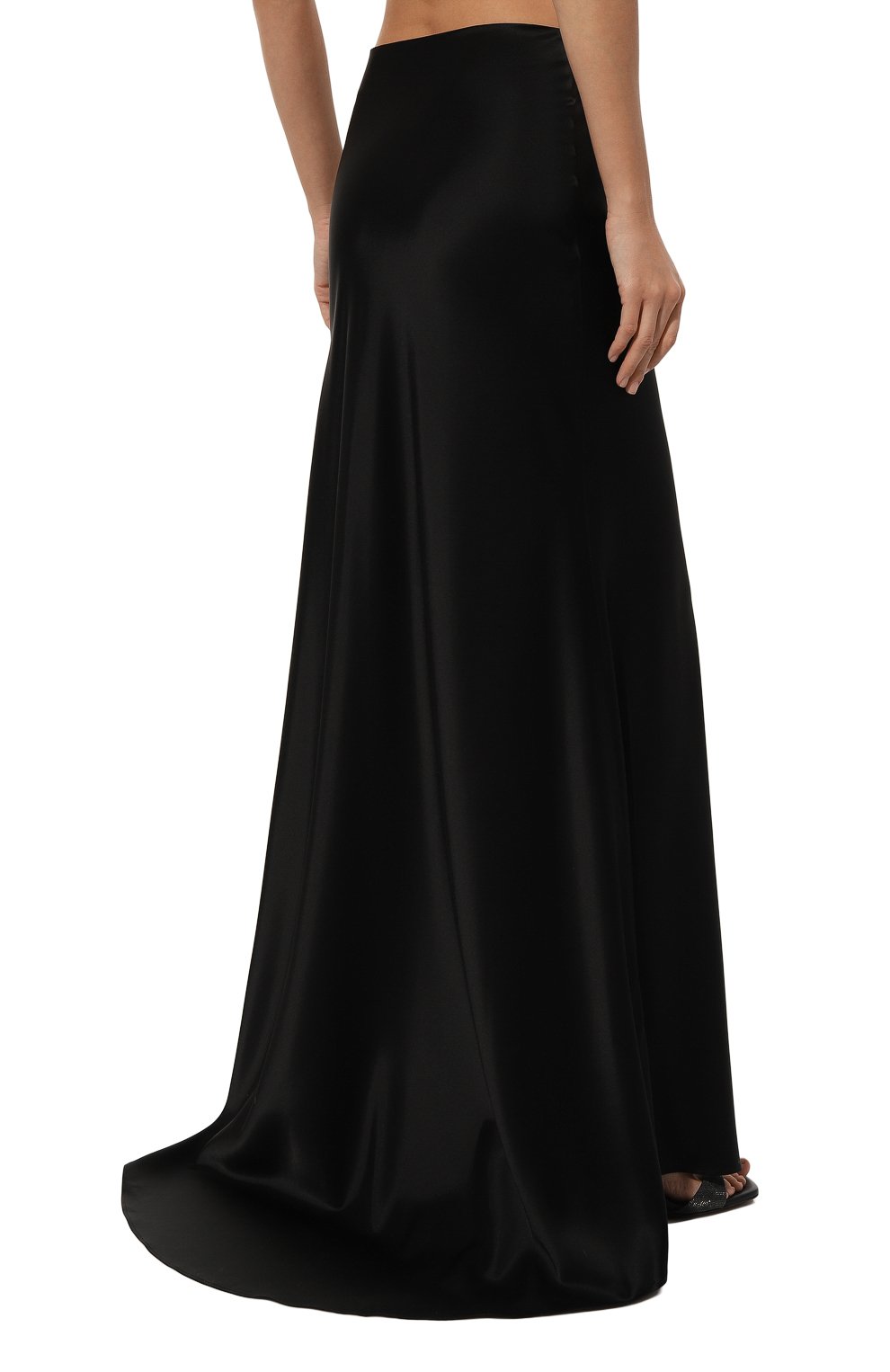 Атласная юбка KITON, арт. D54221K04S4607, фото 4