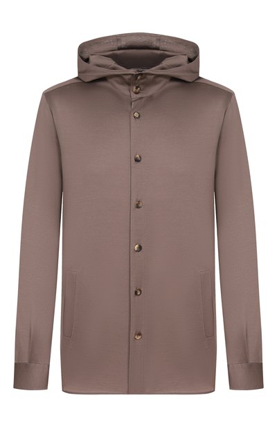 Мужская хлопковая рубашка KITON, арт. UMCMARH09665