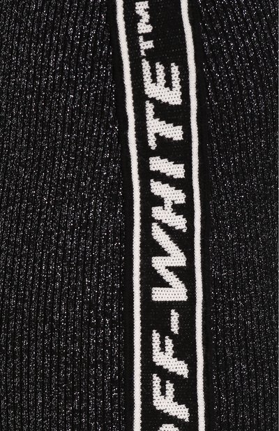 Платье OFF-WHITE черного цвета по цене 67950 руб., арт. 0WHI016E19E780779100, фото 5 Платье OFF-WHITE, арт. 0WHI016E19E780779100, фото 5