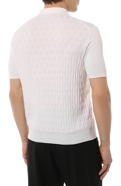 Поло из шелка и хлопка STEFANO RICCI, арт. K818042P31/F23170, фото 4