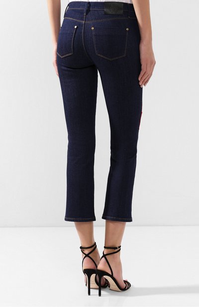 Джинсы с декоративной отделкой ROBERTO CAVALLI, арт. IQJ228/DS005, фото 4