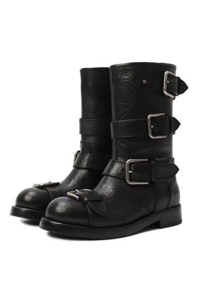 Женские кожаные ботинки bernini DOLCE & GABBANA, арт. CT1106/AW352