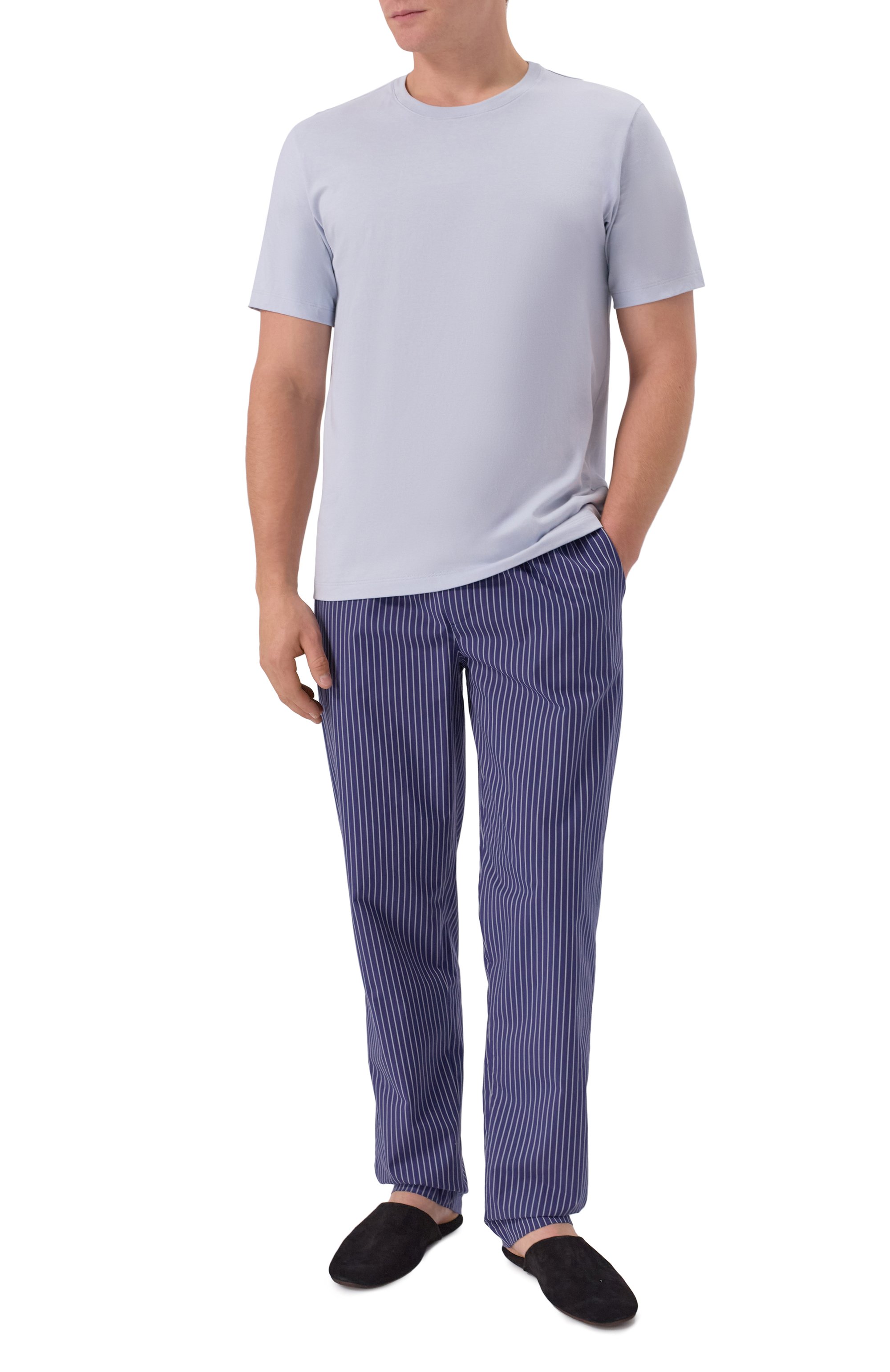 Хлопковые домашние брюки HANRO, арт. 075114, фото 2