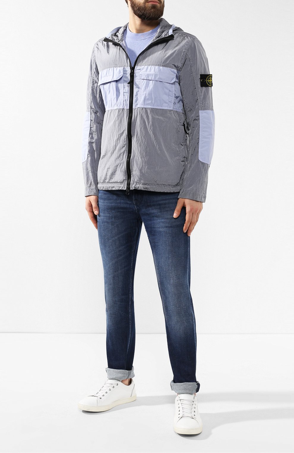 Куртка с капюшоном STONE ISLAND, арт. 701543632, фото 2
