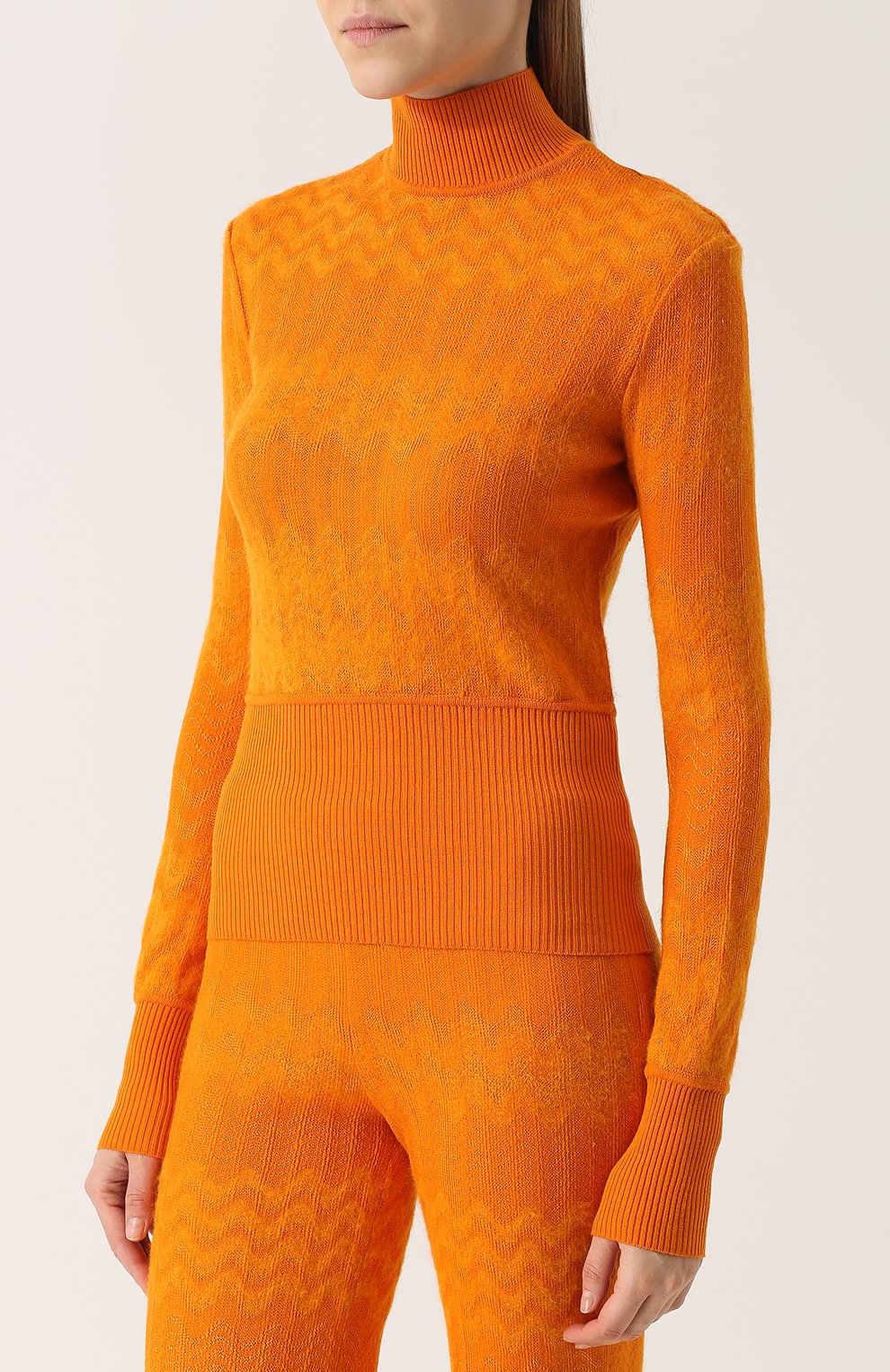 Облегающая вязаная водолазка MISSONI, арт. I17.MD.208025, фото 3