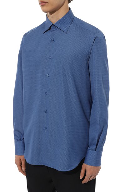 Хлопковая рубашка STEFANO RICCI, арт. MS004775/C2503, фото 3