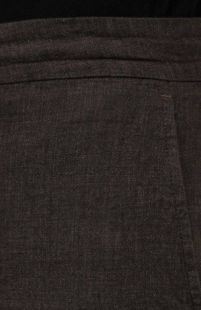 Льняные шорты ZEGNA, арт. UUI32/TB11, фото 5