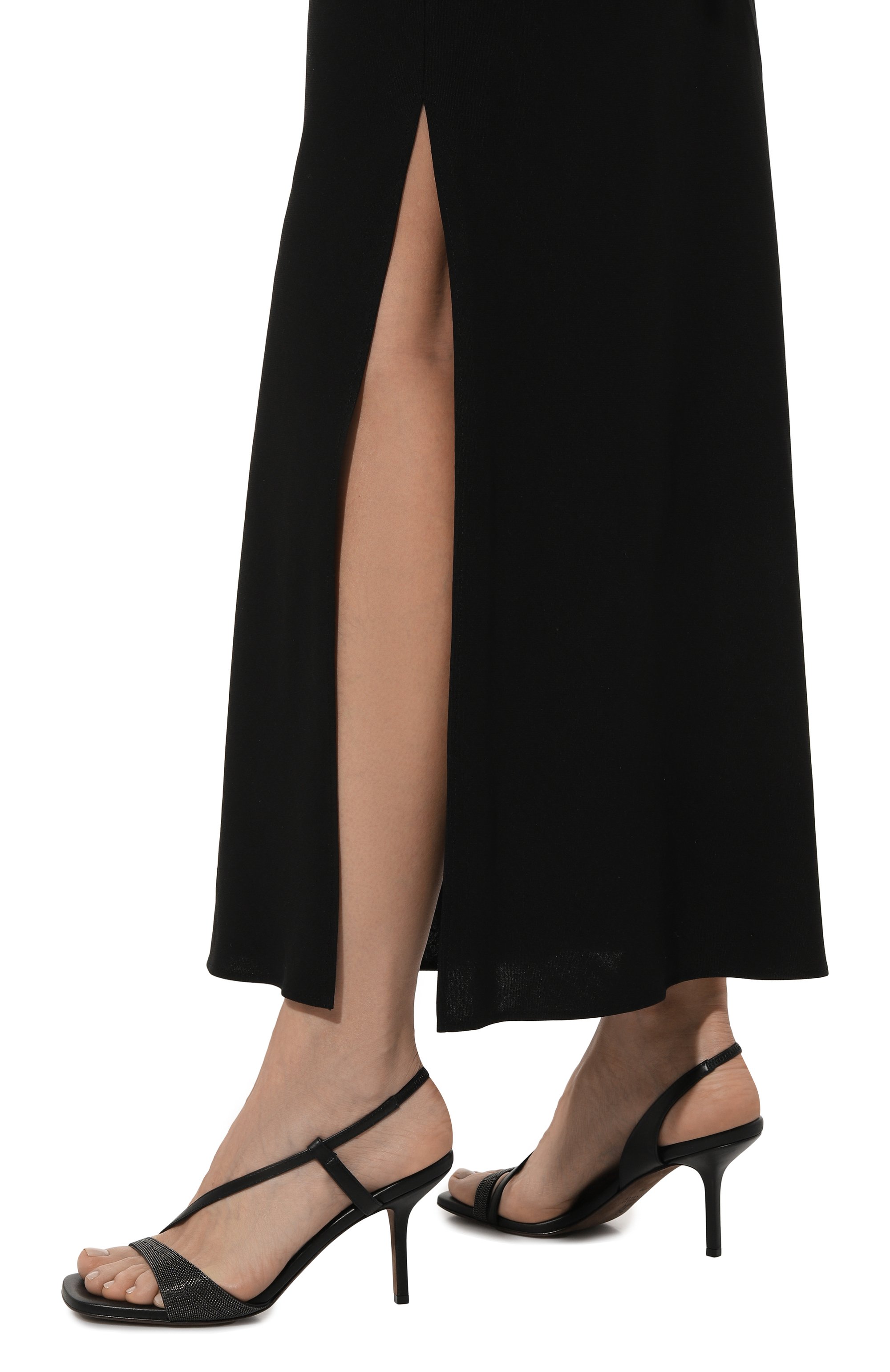 Кожаные босоножки BRUNELLO CUCINELLI, арт. MZSKC2665, фото 3