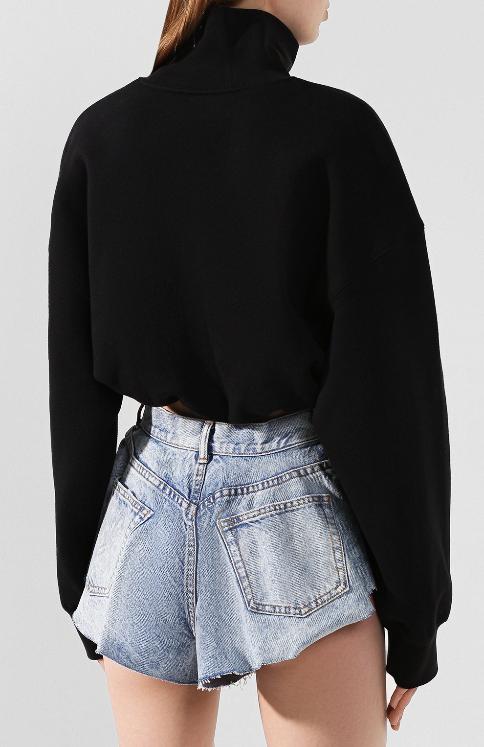 Хлопковый свитшот ALEXANDER WANG, арт. 1CC1201335, фото 4