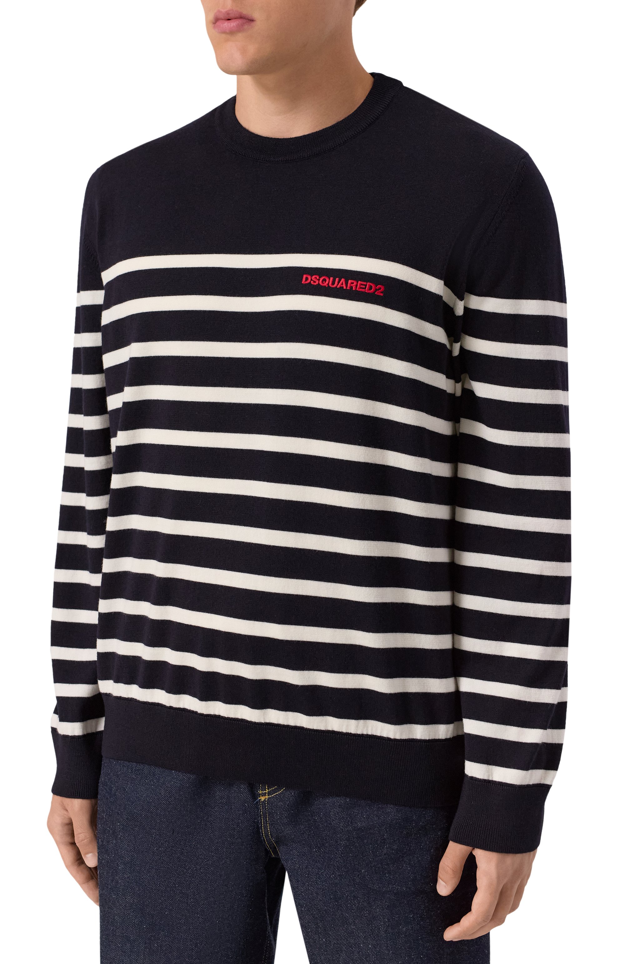 Шерстяной джемпер DSQUARED2, арт. S74HA1560/D13153, фото 3