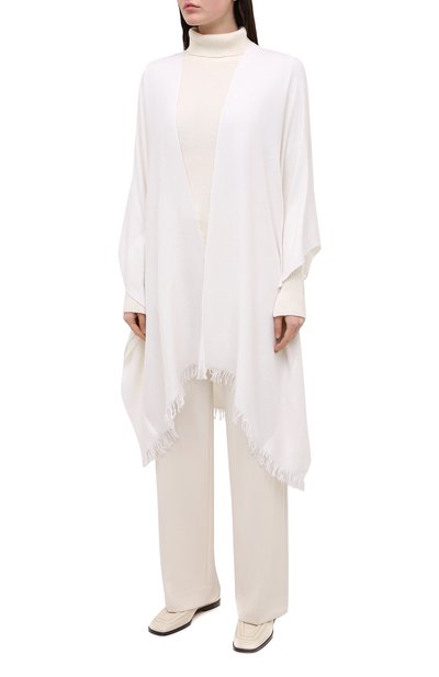 Пончо из смеси кашемира и шелка BRUNELLO CUCINELLI, арт. MSCDVSP18, фото 3