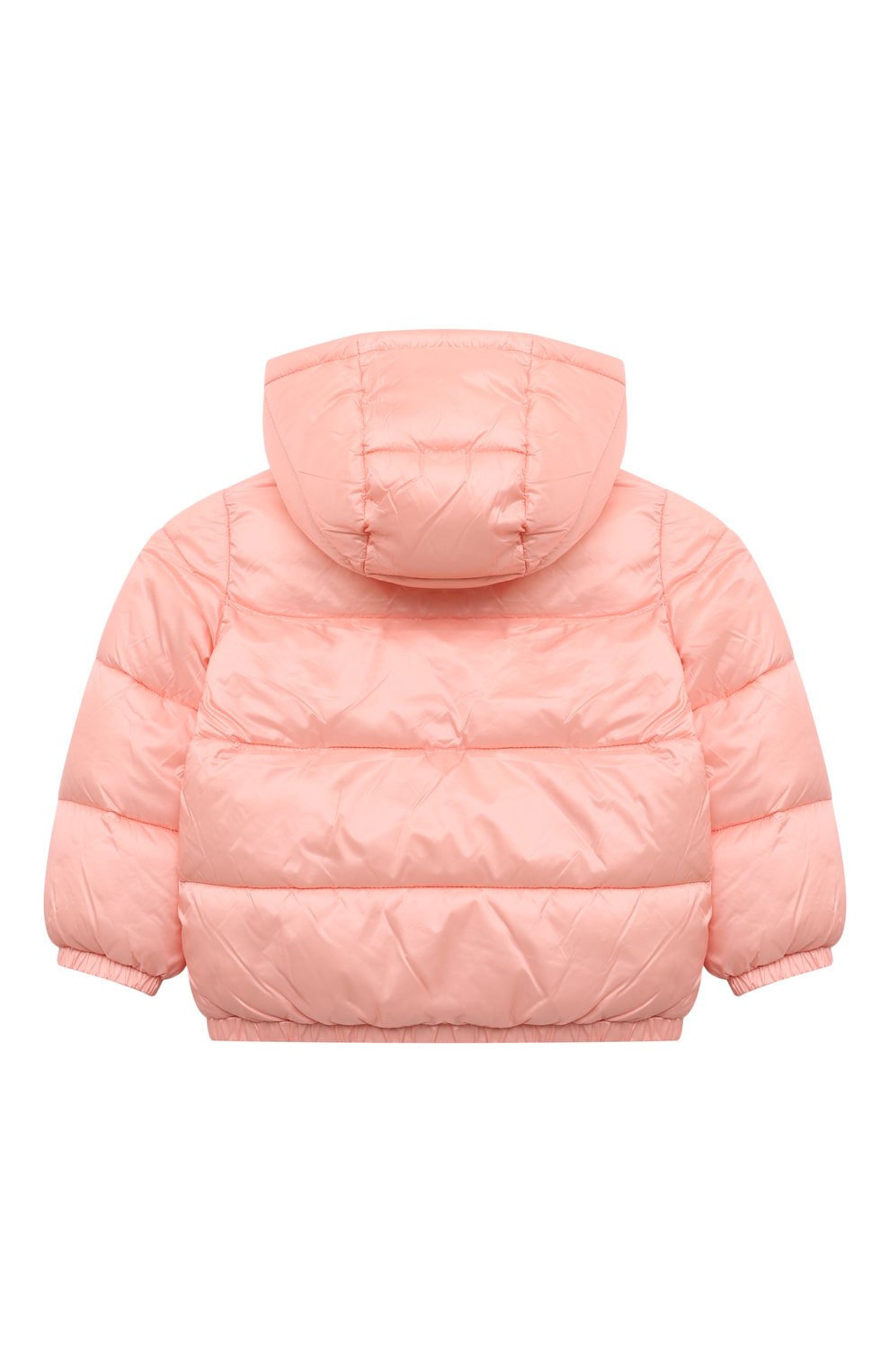 Утепленная куртка MOSCHINO светло-розового цвета по цене 29950 руб., арт. MUS02Q/L3A32, фото 2 Утепленная куртка MOSCHINO, арт. MUS02Q/L3A32, фото 2