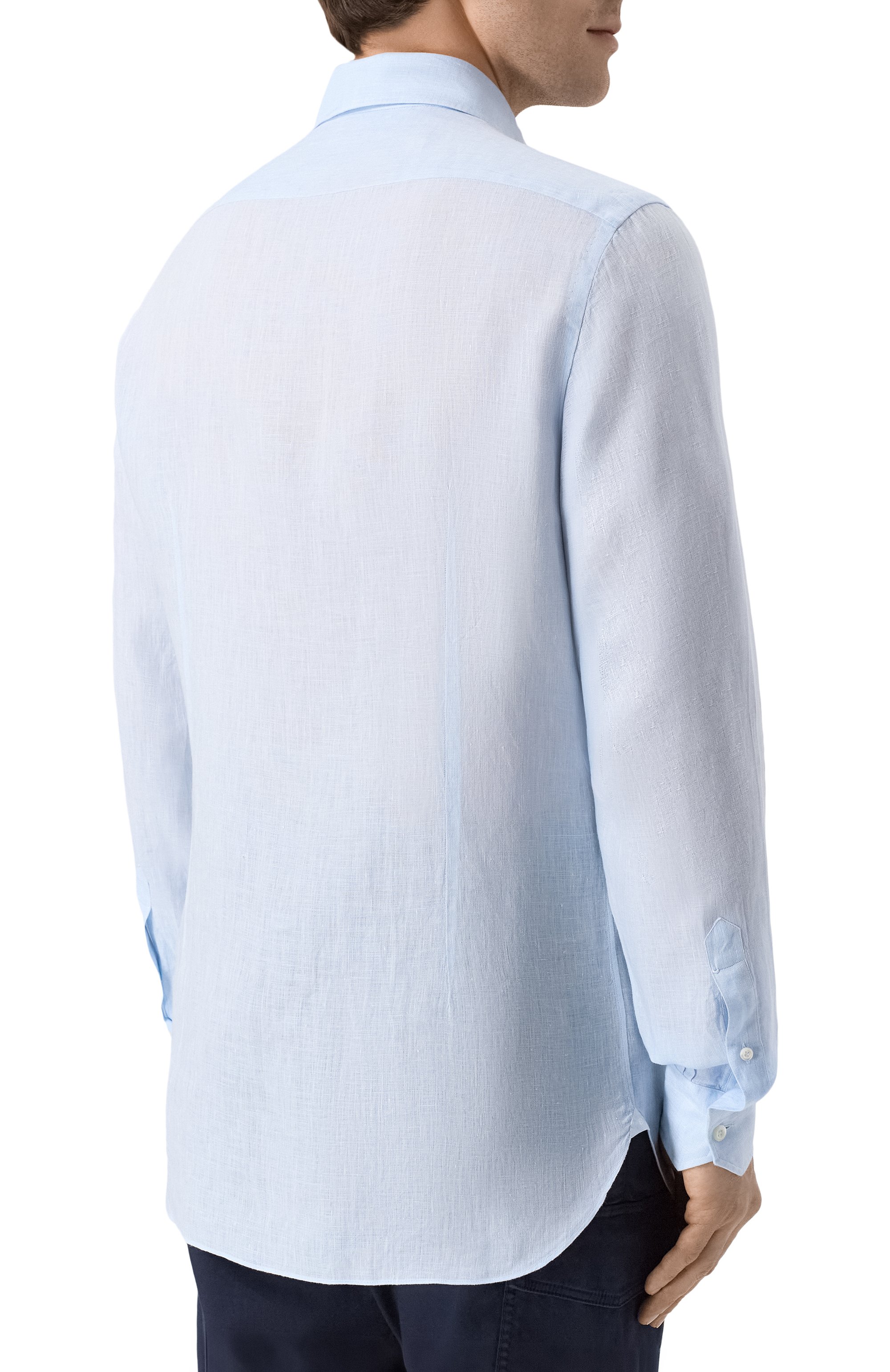 Льняная рубашка GIAMPAOLO, арт. 608/TS44313, фото 4