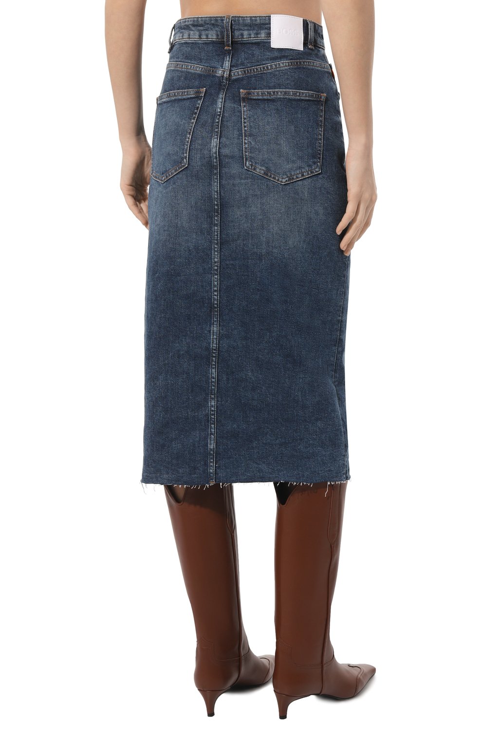 Джинсовая юбка BOSS, арт. 50512588, фото 4
