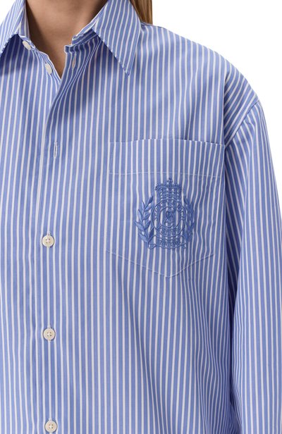 Хлопковая рубашка SPORTY AND RICH, арт. SI006712243ST02, фото 5