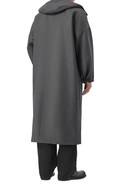 Шерстяное пальто HEVO, арт. ALBER0NA L130K/I740, фото 4