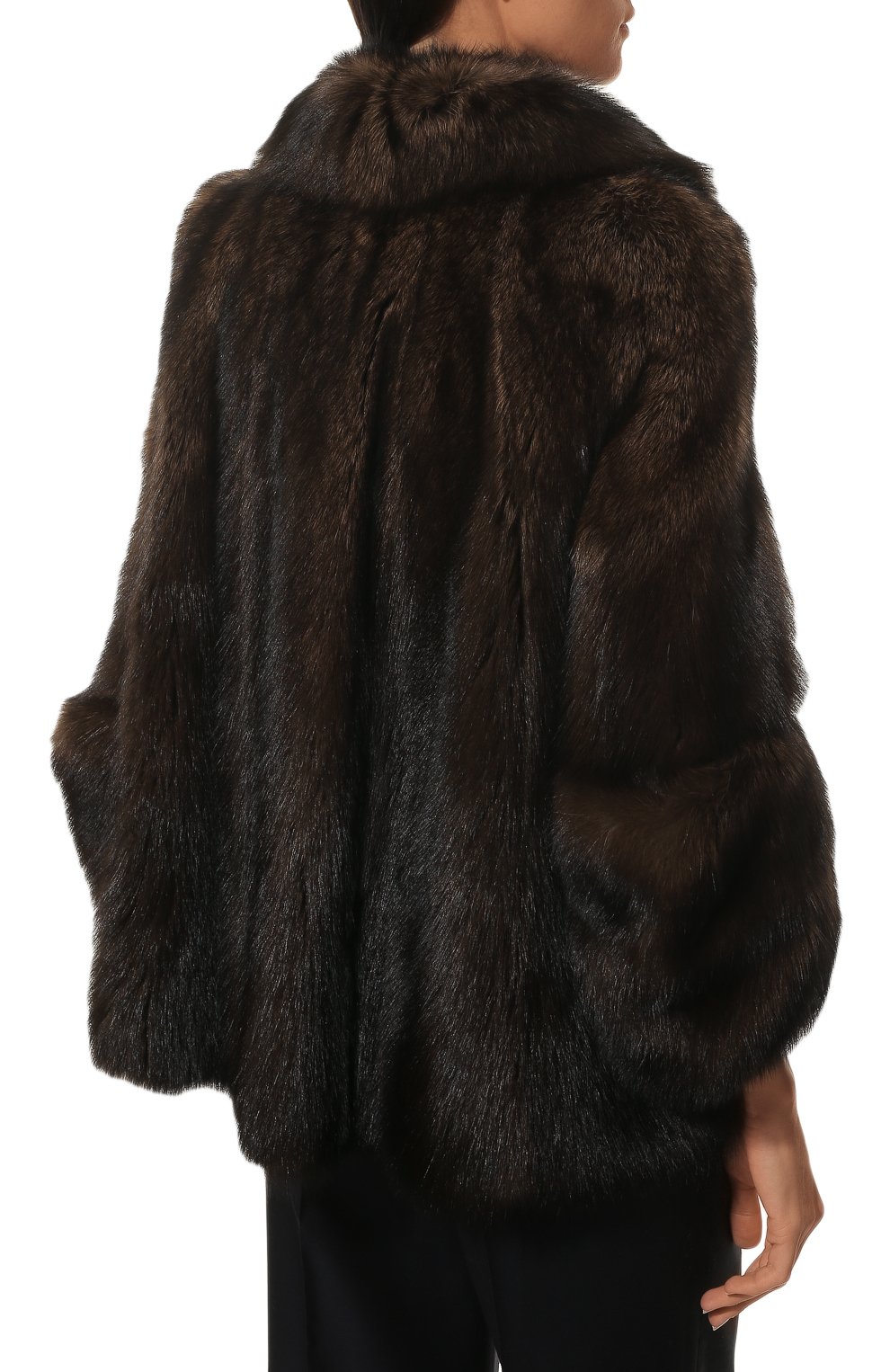 Шуба из куницы PRADA, арт. 165374-1EAH-F0003, фото 4