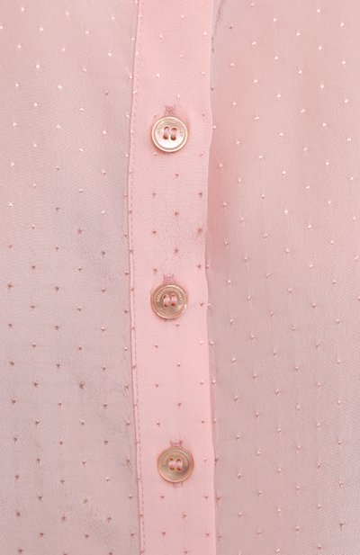 Блузка из вискозы STELLA MCCARTNEY светло-розового цвета по цене 59950 руб., арт. 531885/SRA33, фото 5 Блузка из вискозы STELLA MCCARTNEY, арт. 531885/SRA33, фото 5