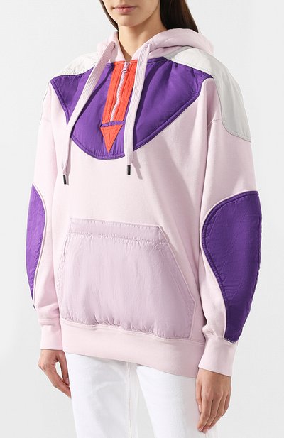 Хлопковое худи ISABEL MARANT ETOILE розового цвета по цене 28950 руб., арт. SW0117-19P044E/NANSEL, фото 3 Хлопковое худи ISABEL MARANT ETOILE, арт. SW0117-19P044E/NANSEL, фото 3