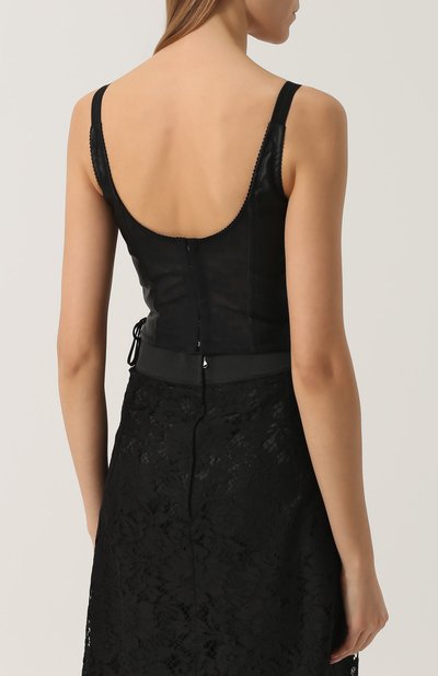 Однотонный корсет на широких бретельках DOLCE & GABBANA, арт. 0102/F7X03T/G9830, фото 4