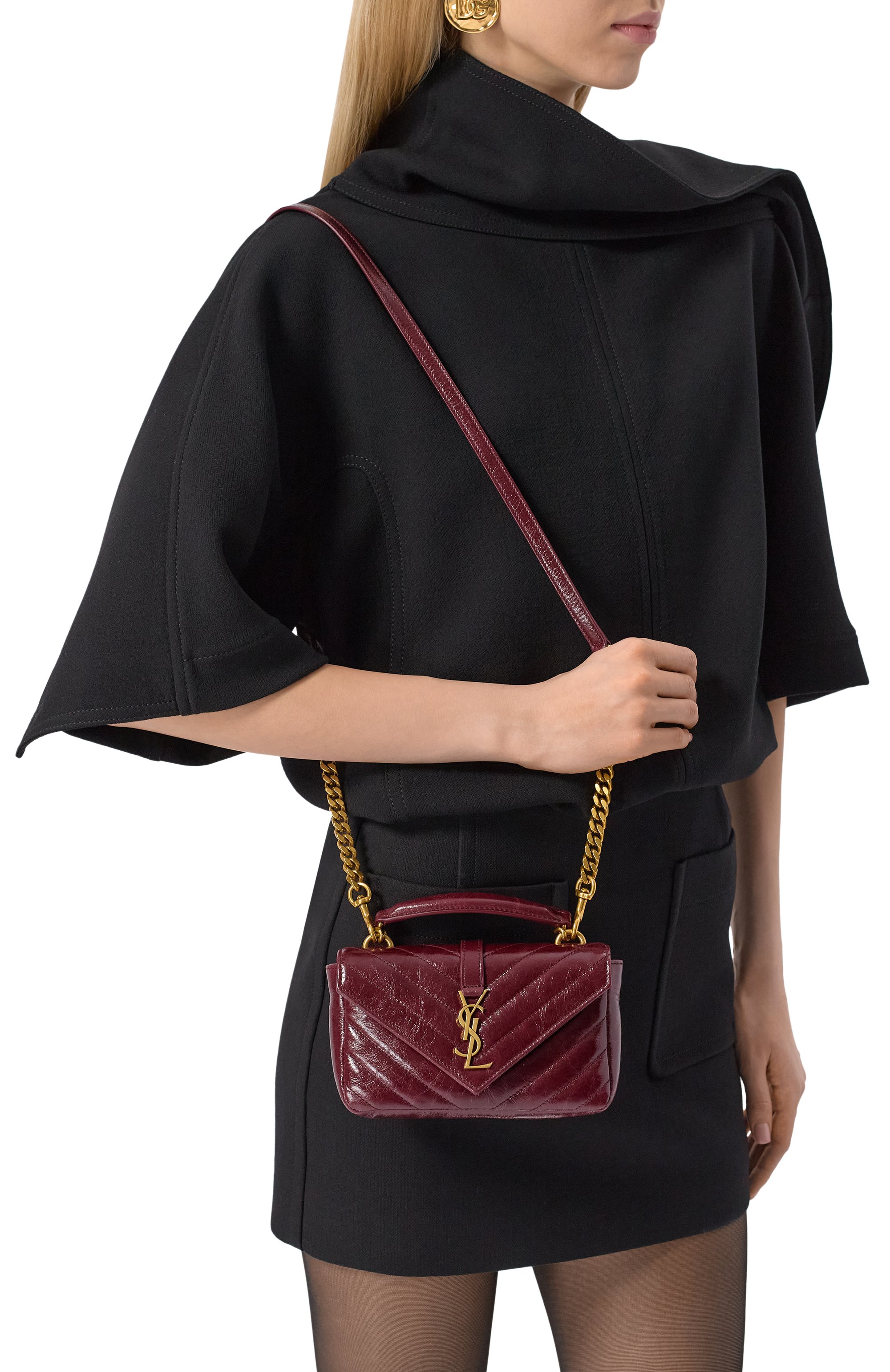 Сумка college mini SAINT LAURENT, арт. 779430/DZH07, фото 2