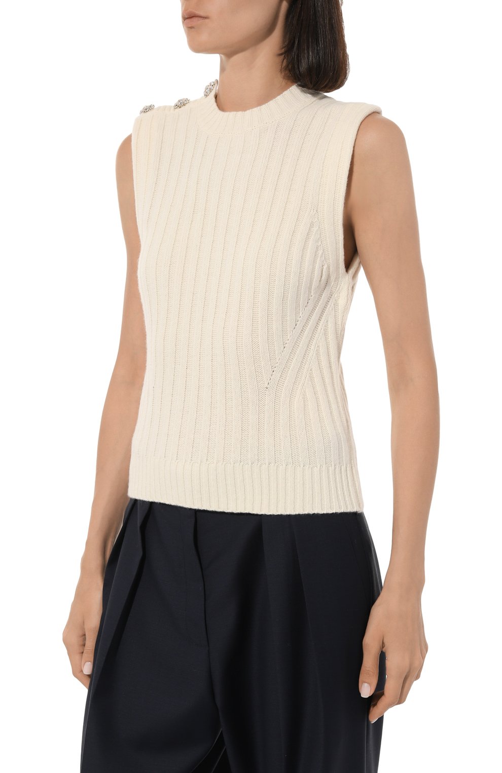 Шерстяной жилет GANNI, арт. K1761, фото 3