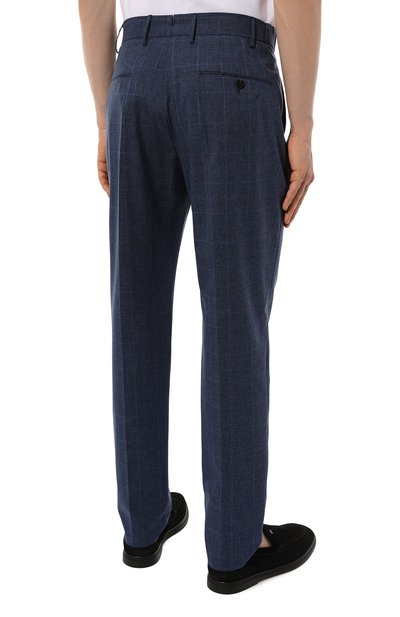 Брюки из шерсти и хлопка ANDREA CAMPAGNA, арт. GL0BE, фото 4