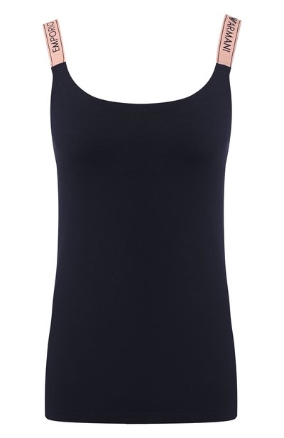 Женская хлопковый топ EMPORIO ARMANI, арт. 164237/9A317