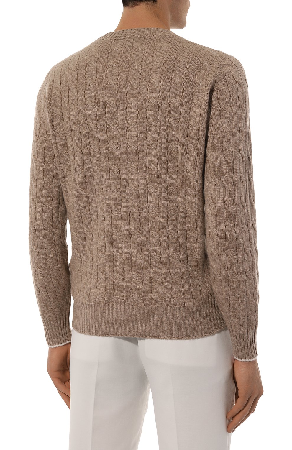 Кашемировый джемпер BRUNELLO CUCINELLI, арт. M22707200, фото 4