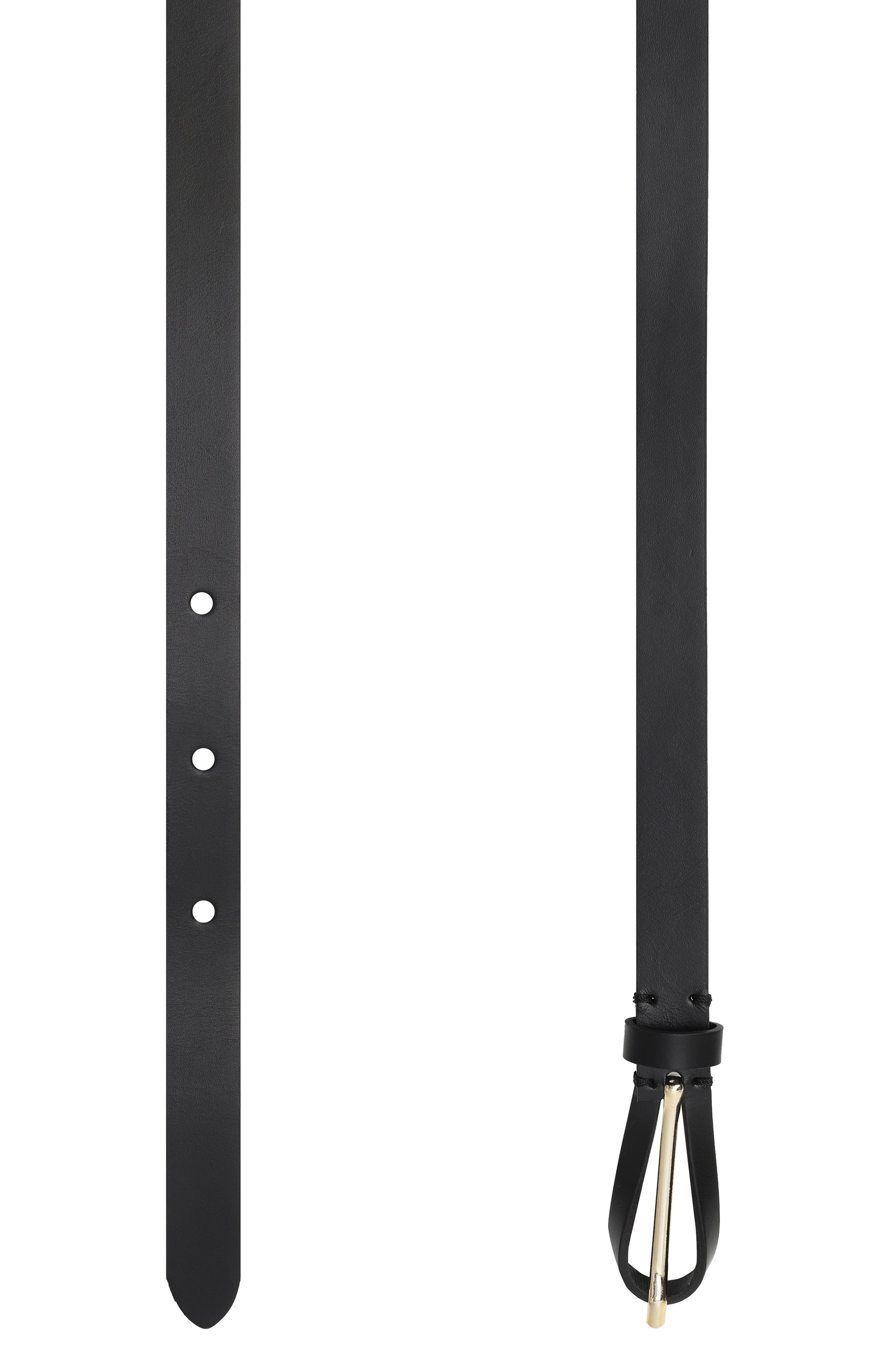 Кожаный ремень LORENA ANTONIAZZI черного цвета по цене 33000 руб., арт. CT02B/9642, фото 3 Кожаный ремень LORENA ANTONIAZZI, арт. CT02B/9642, фото 3