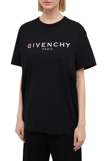 Хлопковая футболка GIVENCHY, арт. BW707Z3Z41, фото 3