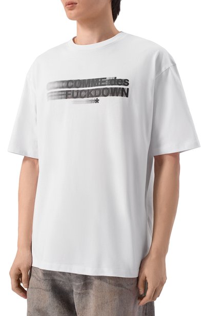 Хлопковая футболка COMME DES FUCKDOWN, арт. CFABM02003, фото 3