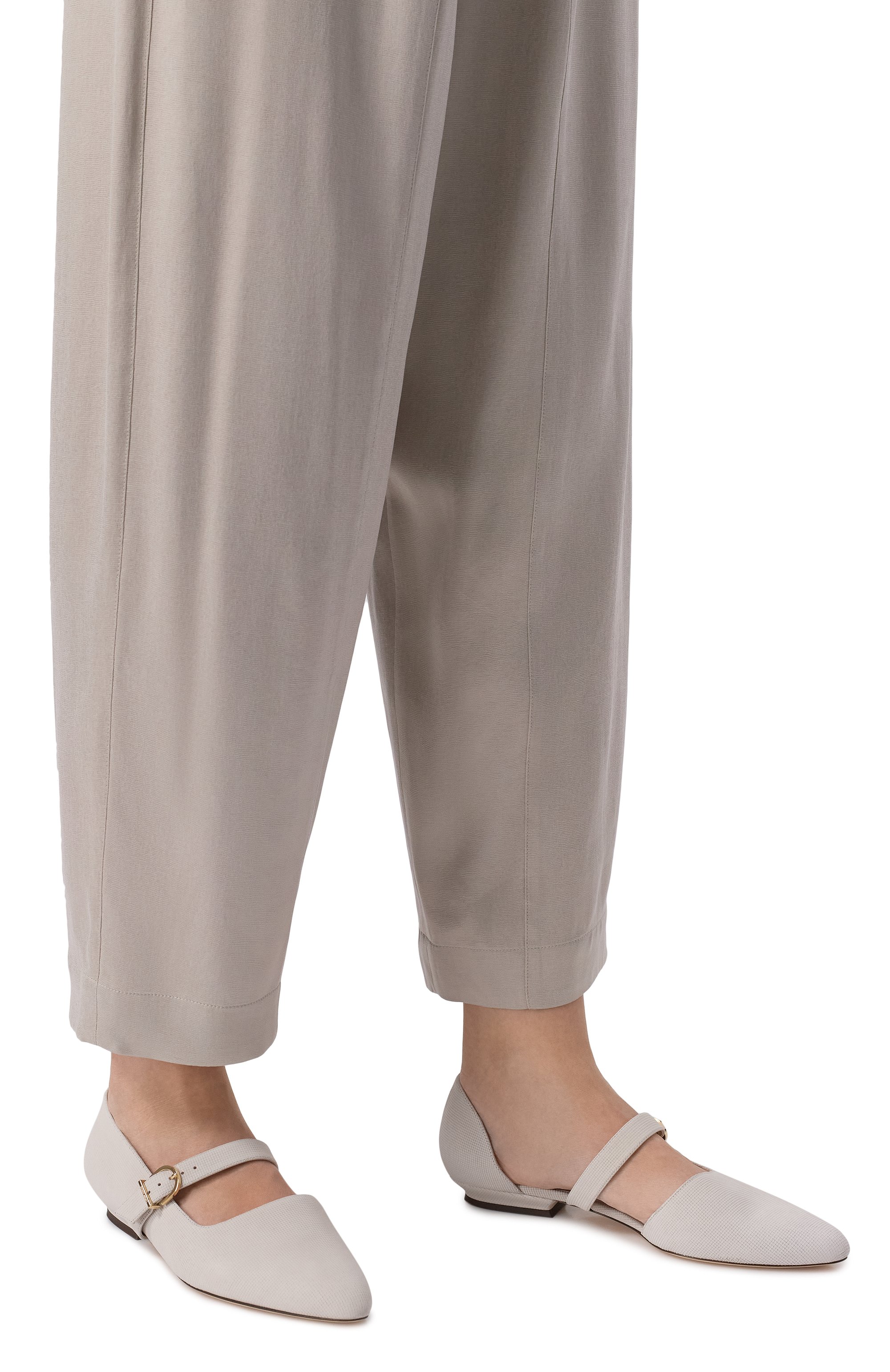 Кожаные балетки GIORGIO ARMANI, арт. X1V033/XF854, фото 3