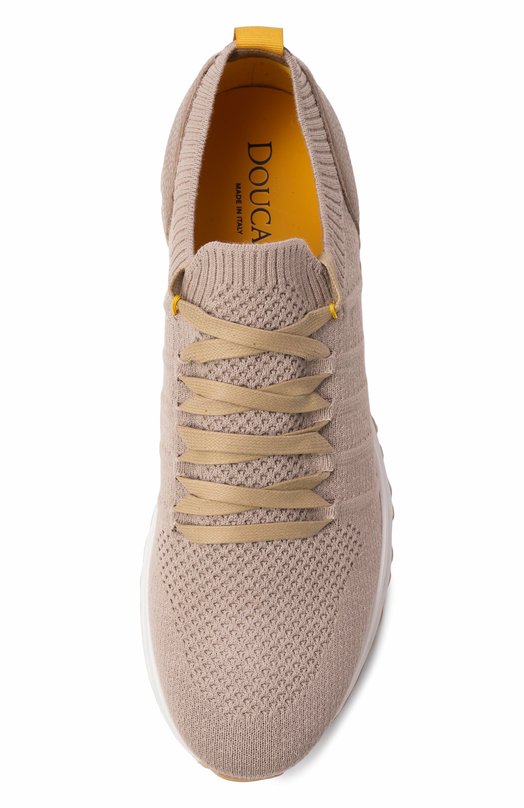 Текстильные кроссовки Doucal's DU3222SYDNPZ830D Бежевый  DU3222SYDNPZ830D Фото 6