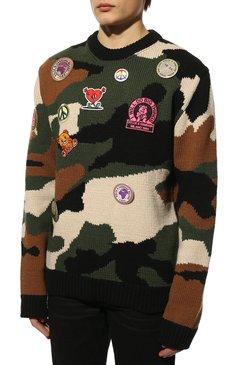 Свитер из шерсти и вискозы DOLCE & GABBANA, арт. GXI51Z/JCMY8, фото 1