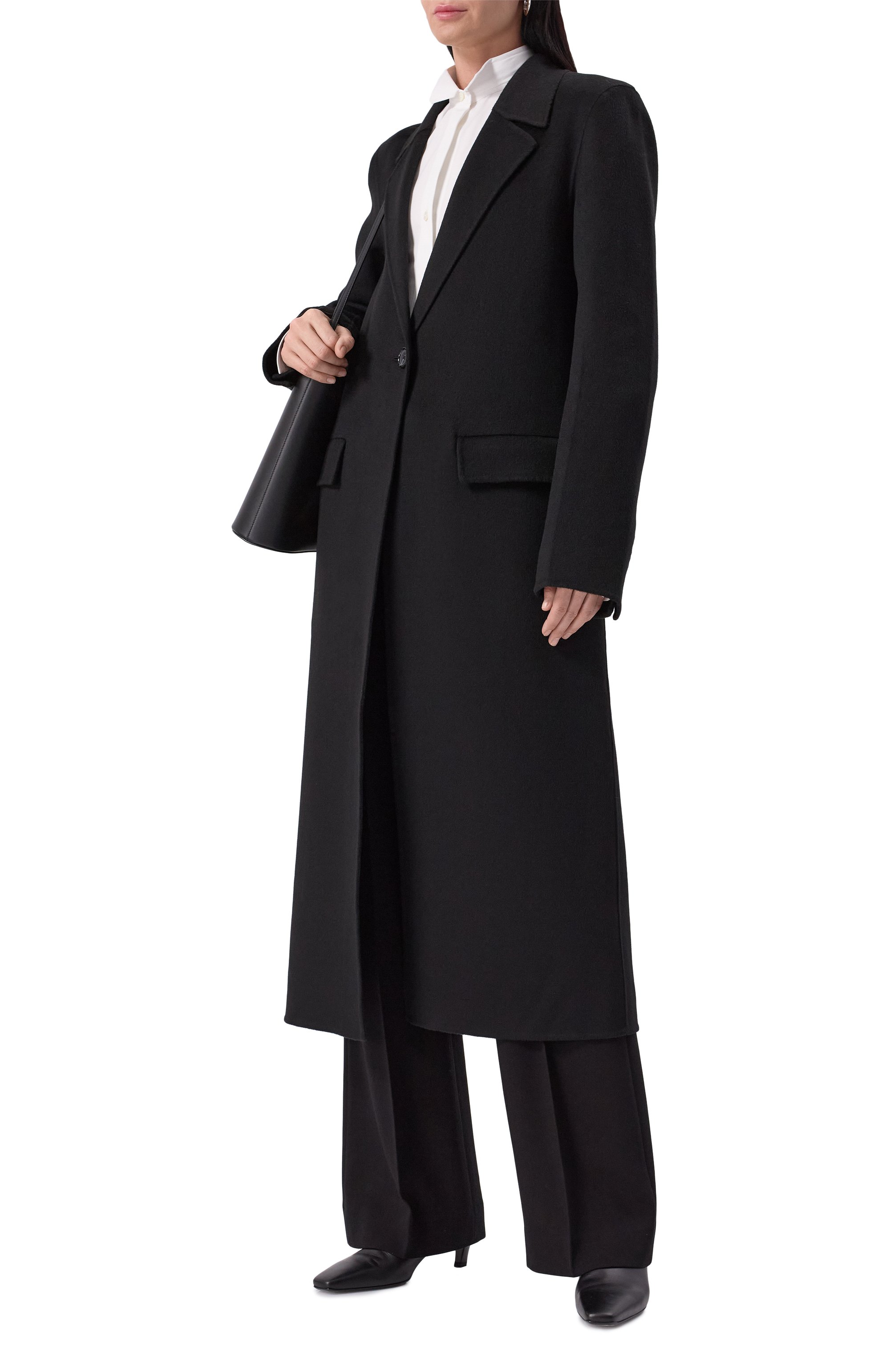 Шерстяное пальто TOTEME, арт. 251-WR04725-FB0006, фото 2