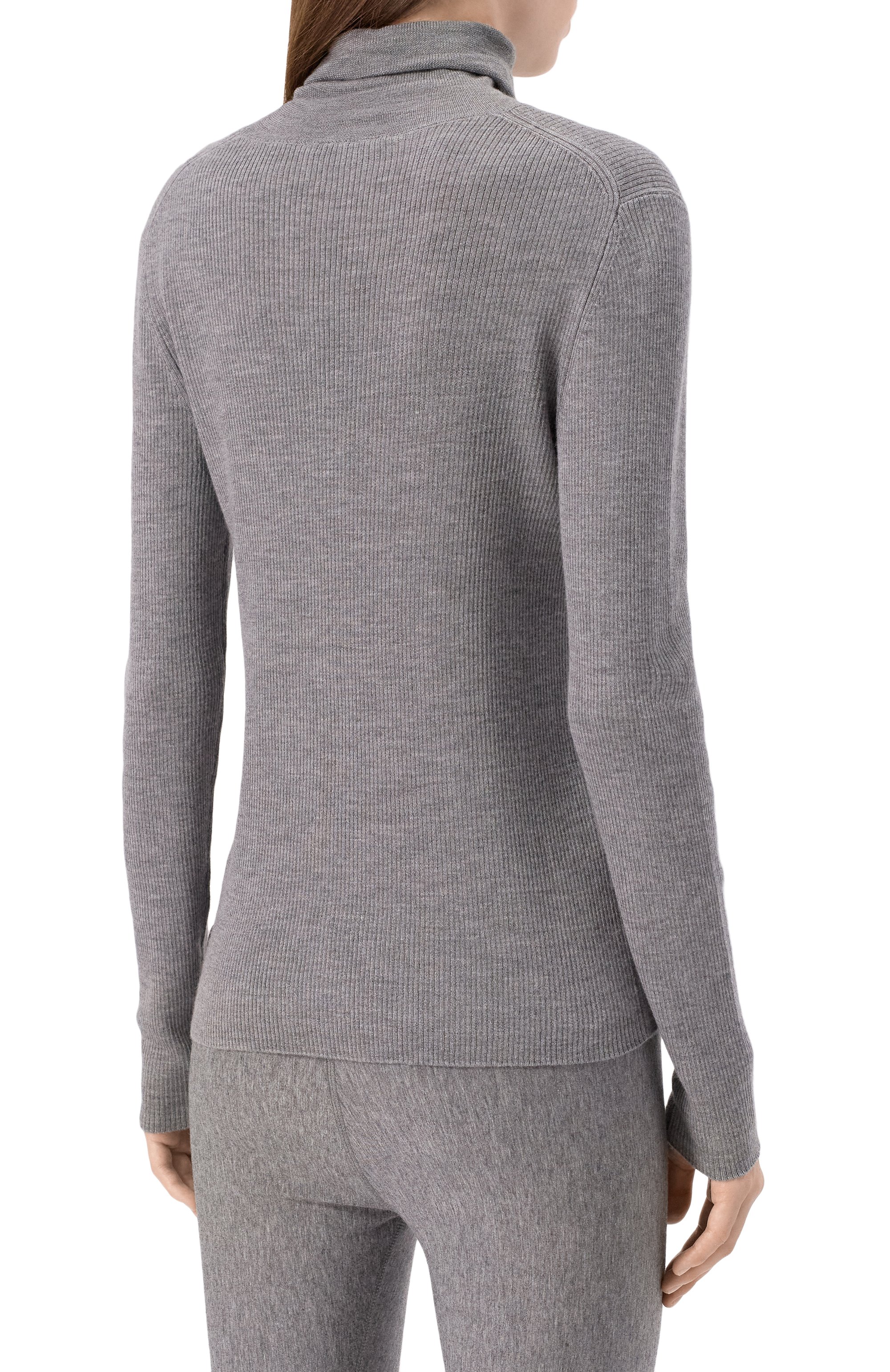 Водолазка из шерсти и шелка WINDSOR, арт. DP432/10014631, фото 4