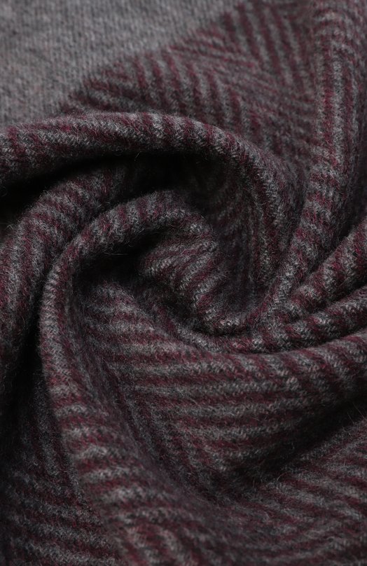 Кашемировый шарф Zilli SSAN00M0320VZI0C0 Бордовый  SSAN00M0320VZI0C0 Фото 3