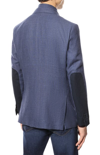 Пиджак изо льна и шерсти CORNELIANI, арт. 89X595-2116345/90, фото 4