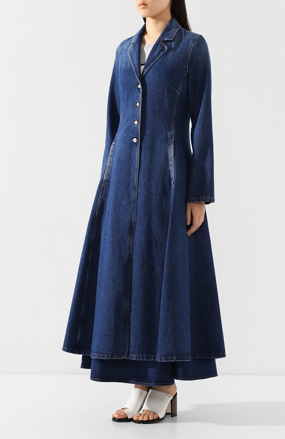 Джинсовое пальто MM6, арт. S32AH0060/S30589, фото 3