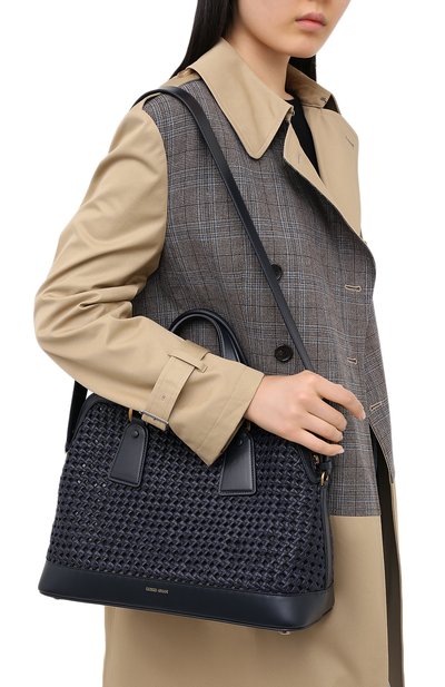 Сумка GIORGIO ARMANI темно-синего цвета по цене 389000 руб., арт. Y1A178/YTE5D, фото 5 Сумка GIORGIO ARMANI, арт. Y1A178/YTE5D, фото 5