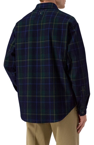 Рубашка WHITE SAND темно-синего цвета по цене 38950 руб., арт. 25WSU20/329, фото 4 Рубашка WHITE SAND, арт. 25WSU20/329, фото 4