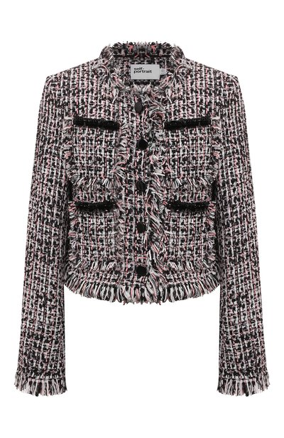 Женский твидовый жакет SELF-PORTRAIT, арт. PF24-110J-B