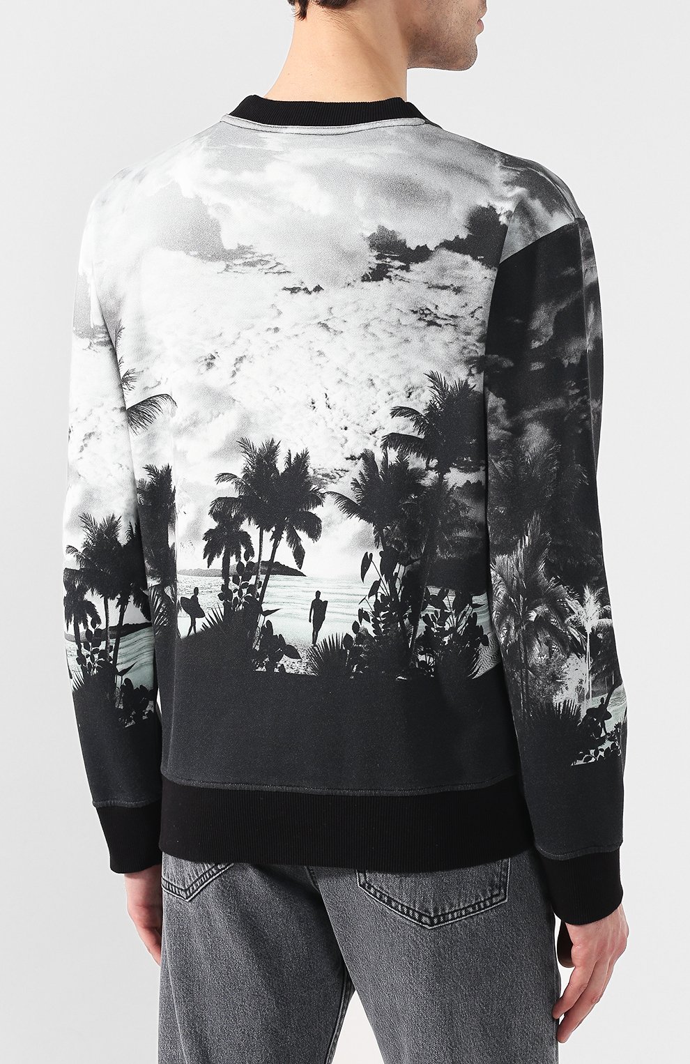 Хлопковый свитшот JUST CAVALLI, арт. S03GU0041/N25202, фото 4