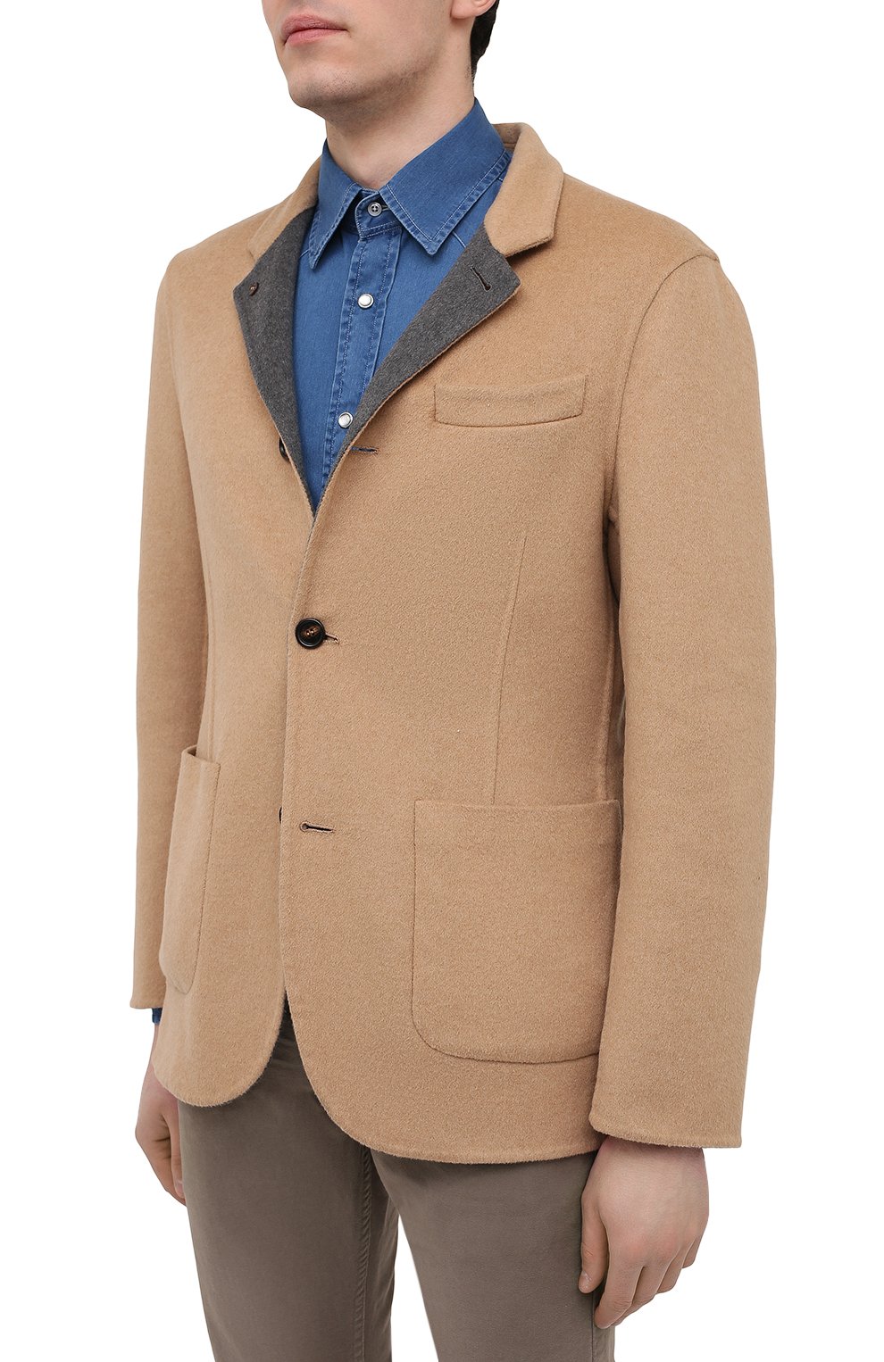 Пальто из шерсти викуньи BRUNELLO CUCINELLI, арт. MP4659923/VVIC, фото 3